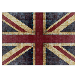 Planche À Découper Grunge Union Jack