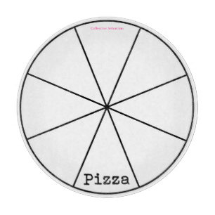 Planche À Découper Guide de découpe de pizza ronde