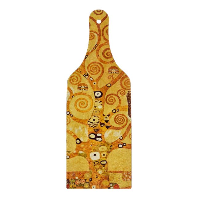 Planche À Découper Gustav Klimt Arbre de Vie : Symboliste Art Nouveau (Devant)