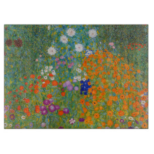 Planche À Découper Gustav Klimt - Jardin des fleurs