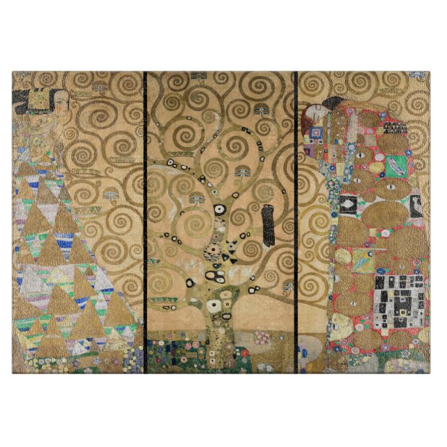 Planche À Découper Gustav Klimt - Stoclet Frieze Arbre de vie (Devant)