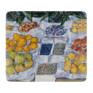 Planche À Découper Gustave Caillebotte - Fruits disposés sur un étala