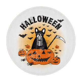 Planche À Découper Halloween Frenchie