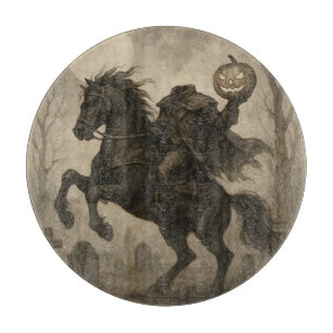 Planche À Découper Halloween vintage/gothique sans tête/automne