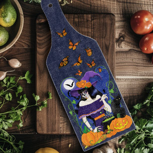 Planche À Découper Halloween Witch Sugar Skull