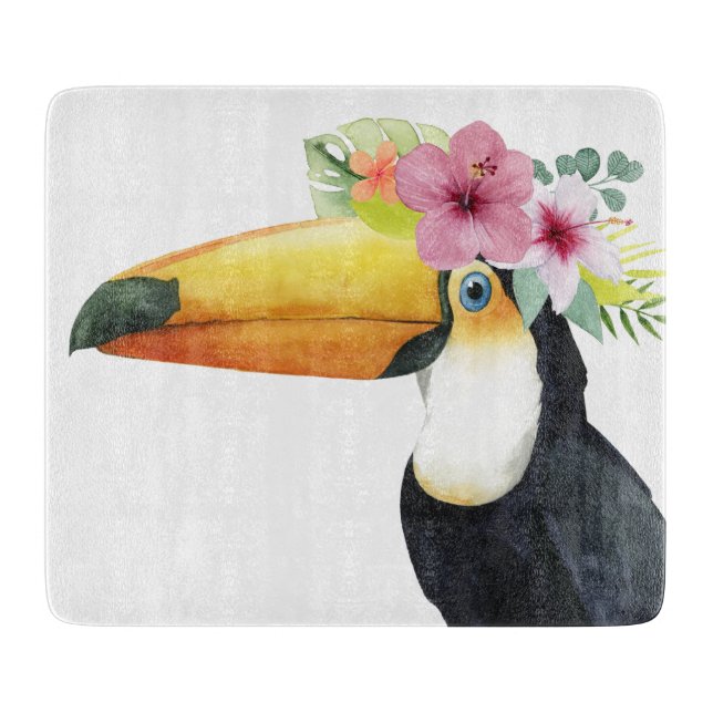 Planche À Découper Halo tropical - Toucan (Devant)