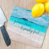 Hawaii Tropical Beach Photo Peace Love Sandy Feet