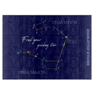 Planche À Découper Hémisphère Nord Trouver Polaris Star