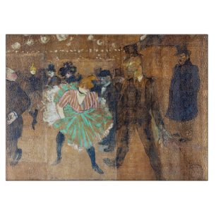 Planche À Découper Henri de Toulouse-Lautrec - Danse à la Rouge