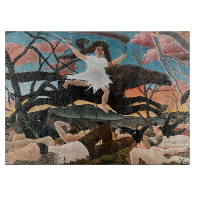 Planche À Découper Henri Rousseau - La guerre (Devant)