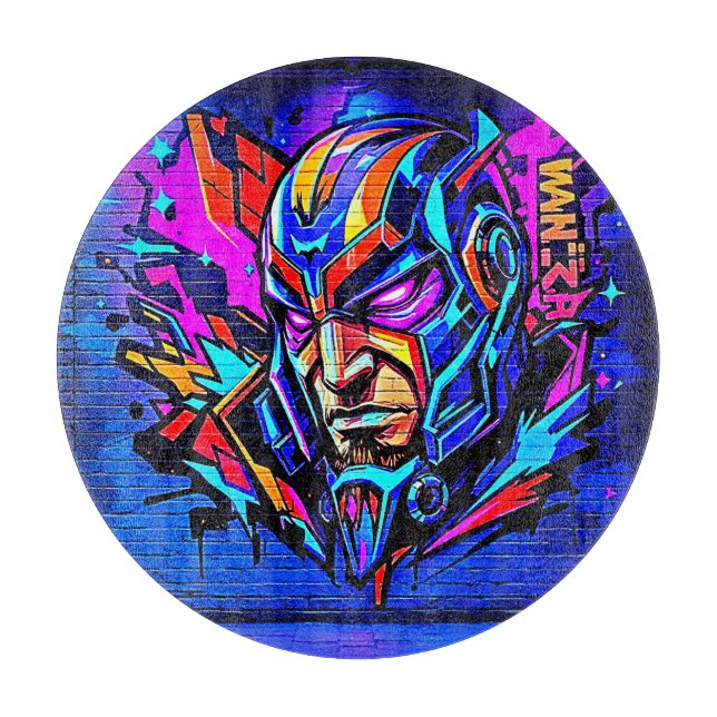 Planche À Découper Hero Graffiti Burn (Devant)