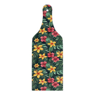 Planche À Découper Hibiscus à fleurs tropicales Motif sans couture