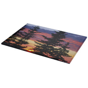 Planche À Découper HUSTON PARK WILDERNESS, WYOMING. USA. Épinette