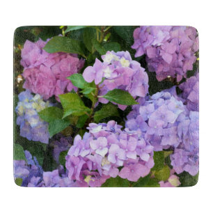 Planche À Découper hydrangée colorée