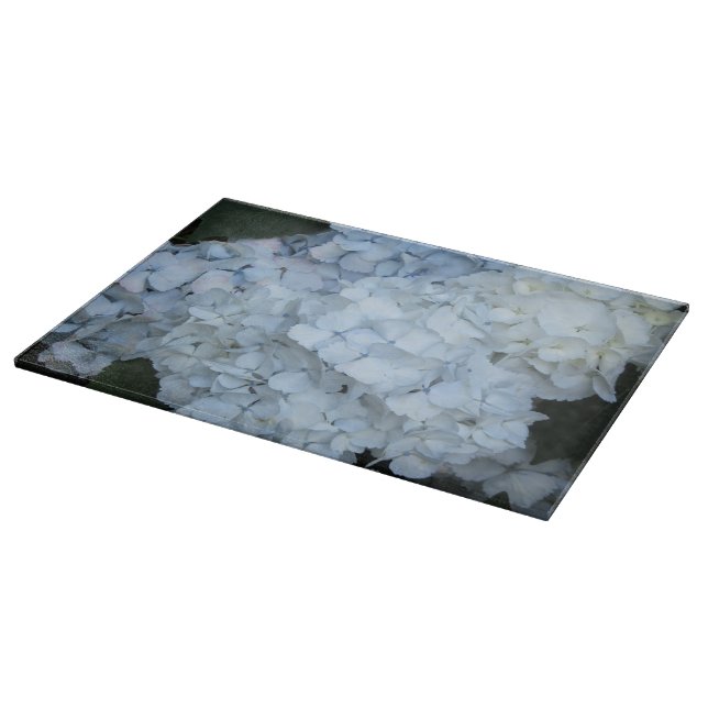 Planche À Découper Hydrangées florissantes (Coin)