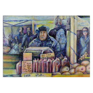 Planche À Découper Il a entendu, ce que j'ai vu