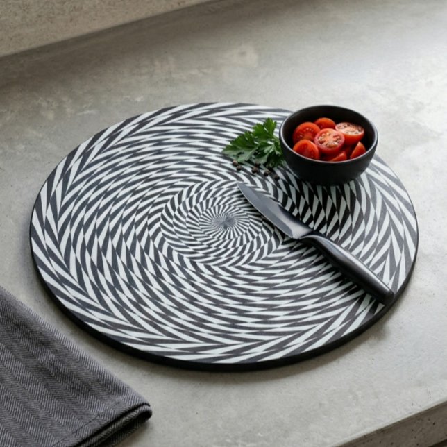 Planche À Découper Illusion de spirale dynamique (Créateur téléchargé)