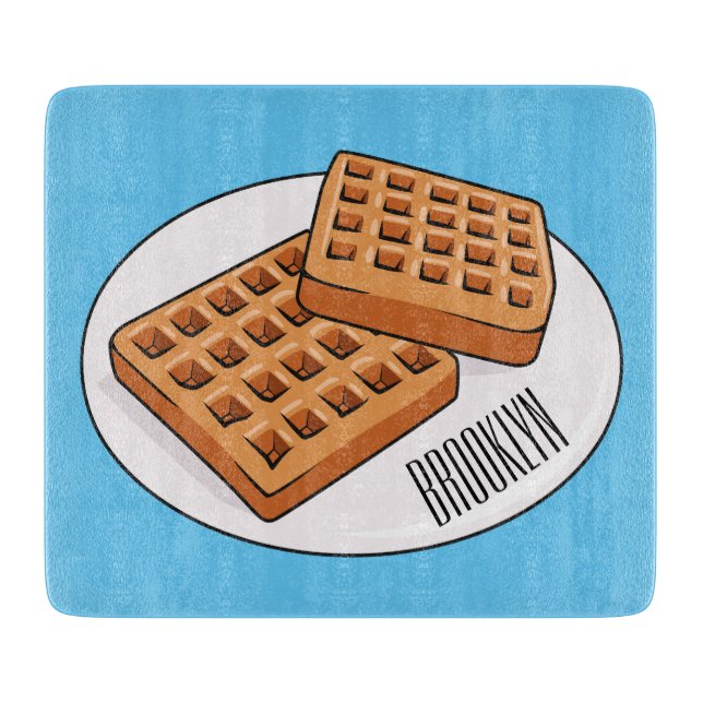 Planche À Découper Illustration de gaufre (Devant)