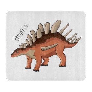 Planche À Découper Illustration de Kentrosaurus