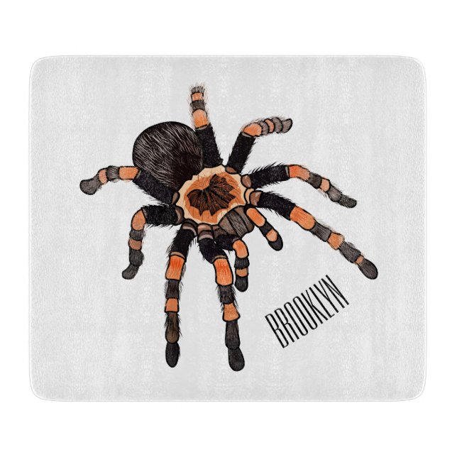 Planche À Découper Illustration de Tarantula (Devant)