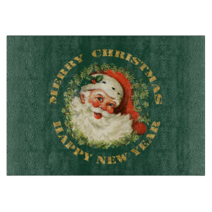 Planche À Découper Image de cru du père noël