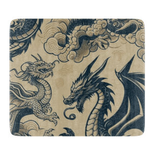 Planche À Découper Imaginaire Dragons antiques