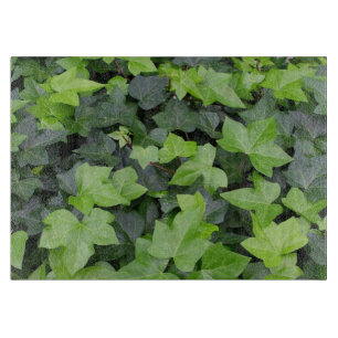 Planche À Découper Impression botanique verte Ivy