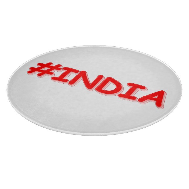 Planche À Découper "#India" Joli design. Commandez dès maintenant  (Coin)