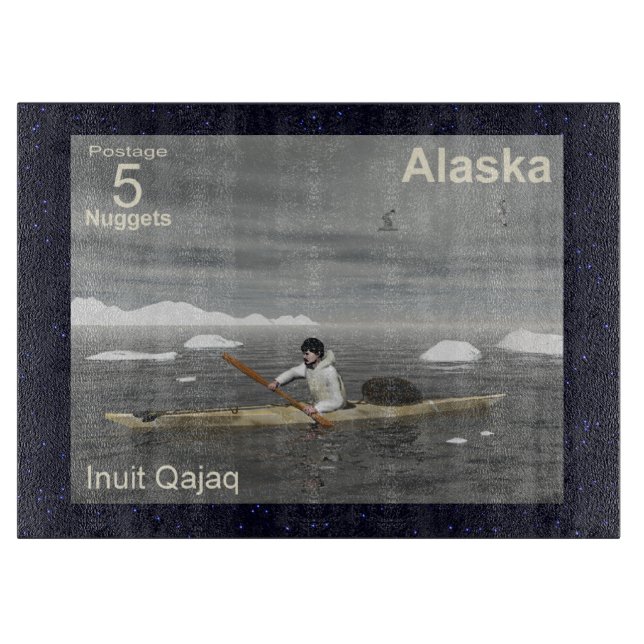Planche À Découper Inuit Kayak (Devant)