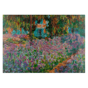 Planche À Découper Iris Jardin Monet Giverny fleurs