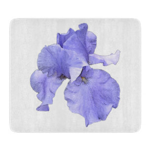 Planche À Découper Iris pourpre barbu grand