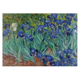 Planche À Découper Irises Vincent van Gogh Tableau de coupe