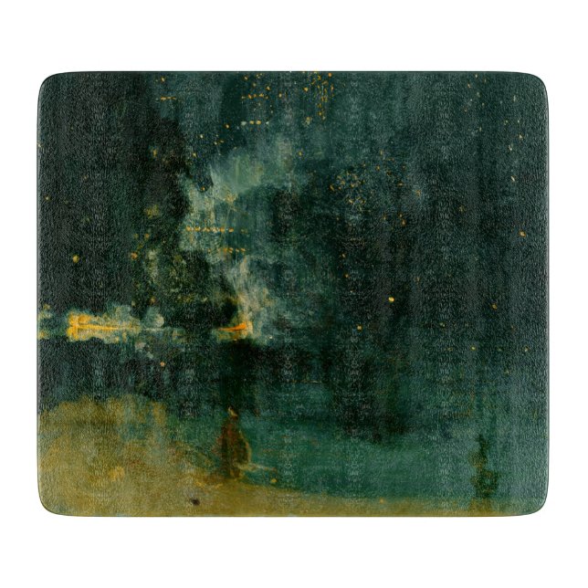 Planche À Découper James Whistler - Nocturne en noir et or (Devant)
