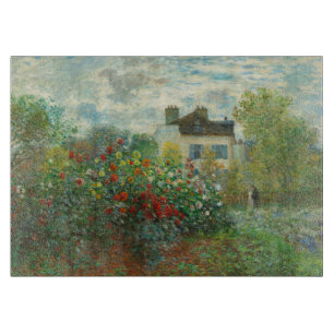 Planche À Découper Jardin d'artiste de Monet à Argenteuil Peinture