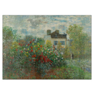 Planche À Découper Jardin d'artiste de Monet à Argenteuil Peinture