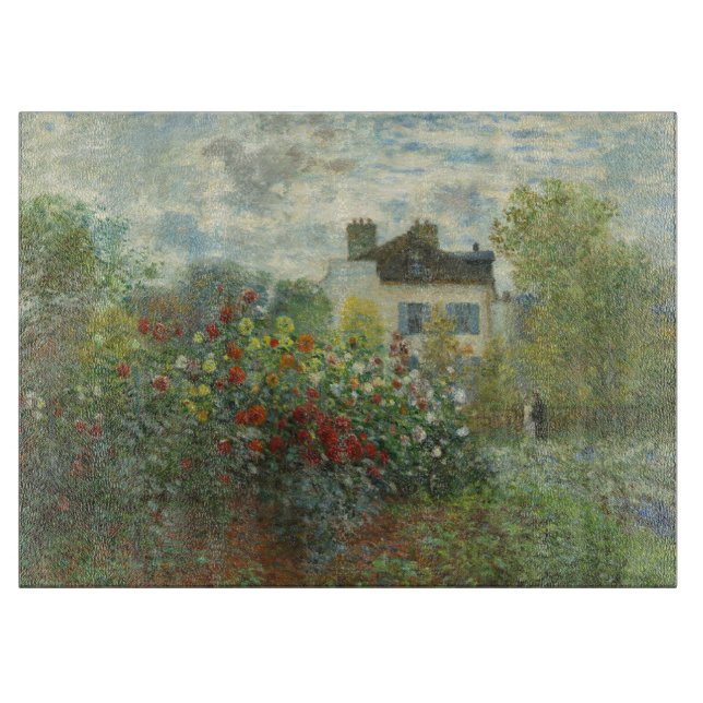 Planche À Découper Jardin des artistes de Monet dans Peinture d'Argen (Devant)