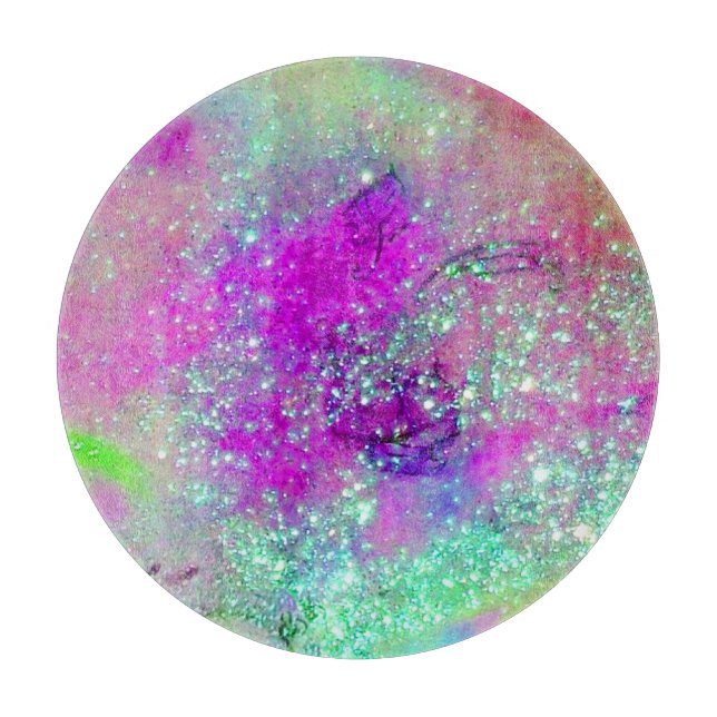 Planche À Découper JARDIN DES OMBRES PERDUES -Violet violet rose (Devant)