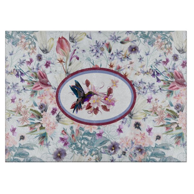 Planche À Découper Jardin Hummingbird Cutting Board (Devant)