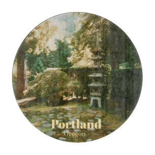 Planche À Découper Jardin Japonais, Portland, Oregon Souvenir