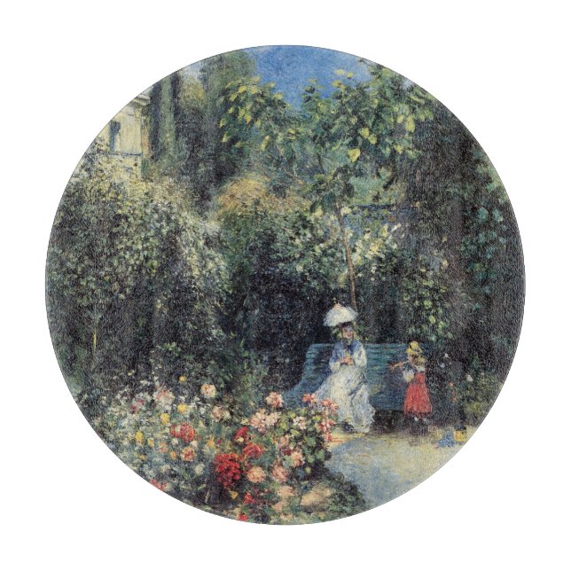 Planche À Découper Jardin Pontoise Camille Pissarro (Devant)