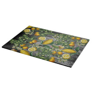 Planche À Découper Jardin rustique d'agrumes