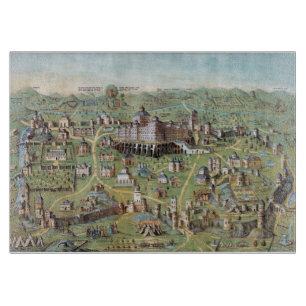 PLANCHE À DÉCOUPER JÉRUSALEM ANTIQUE