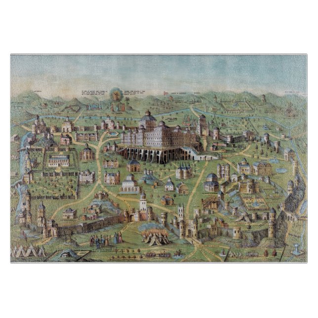 PLANCHE À DÉCOUPER JÉRUSALEM ANTIQUE (Devant)