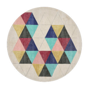 Planche À Découper Jeu géométrique III de motif