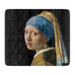 Planche À Découper Johannes Vermeer - Fille avec une oreille perle