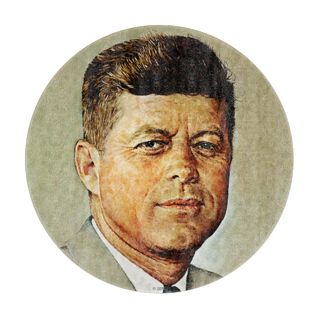 Planche À Découper John F. Kennedy DANS MEMORIAM 2 (Devant)