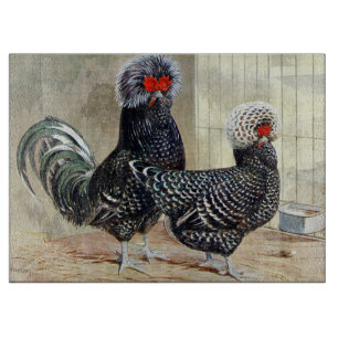 Planche À Découper Jolie coq de campagne