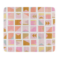 Jolies couleurs pastel Design géométrique moderne