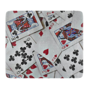 Planche À Découper Jouer aux cartes Poker Games Queen King