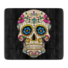 Jour du crâne de sucre mort avec croix